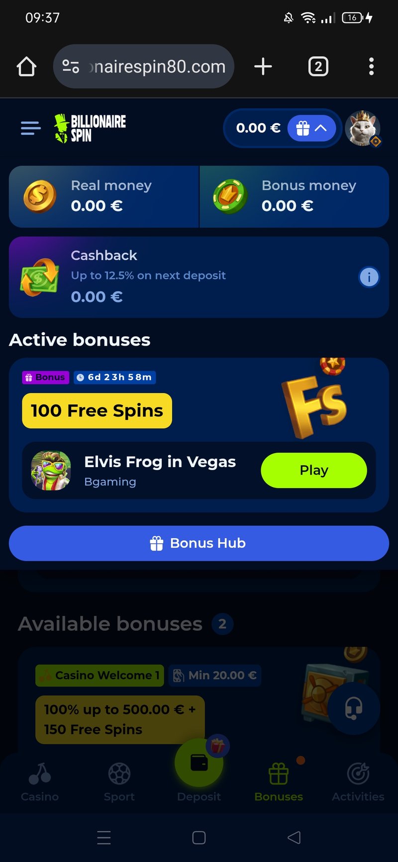 Billionairespin slots - Découvrez les meilleures promotions et bonus de billionairespin en France